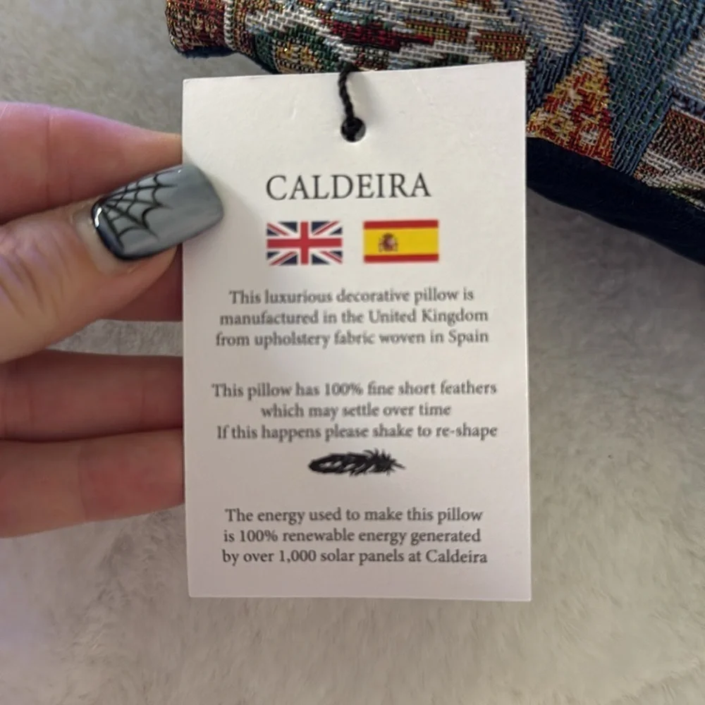 Caldeira Crosstitch Christmas stitched pillows